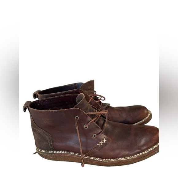 Wolverine Men's Brown Leather Boots Size 10.5 M - Picture 3 of 10